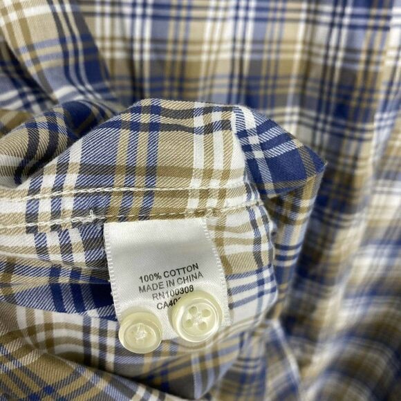 Peter Millar Crown Shirt Plaid Mount Pearl - Picture 6 of 8